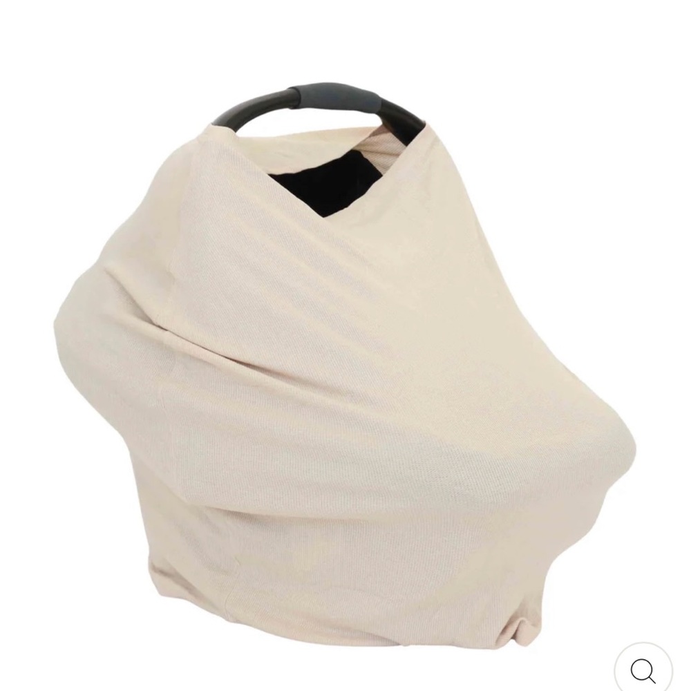 Caden Lane Oatmeal Waffle Multi-Use Stretchy Car Seat and Nursing Cover